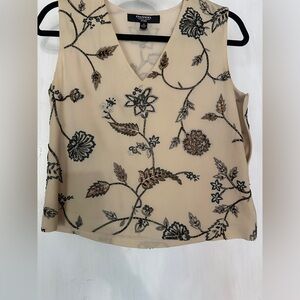 Emanuel Ungaro Embroidered Silk Blouse